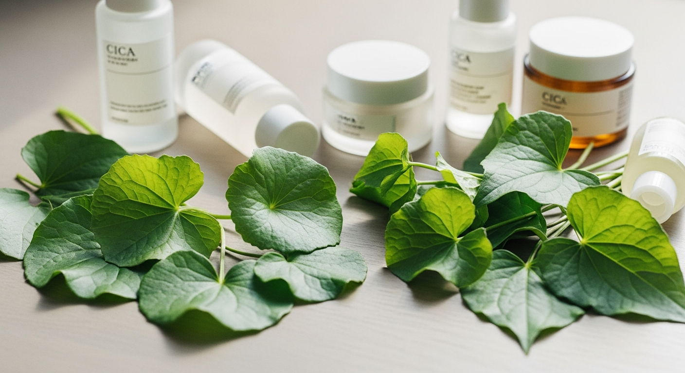 centella heartleaf ingredient korean skincare