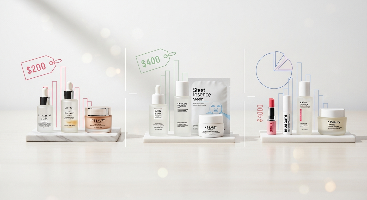 k-beauty price tier analysis