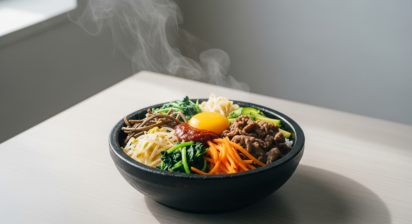 korean bibimbap stone bowl jeonju