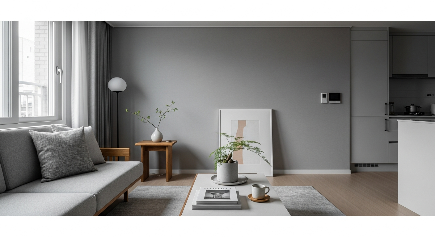 korean lifestyle modern seoul apartment interior