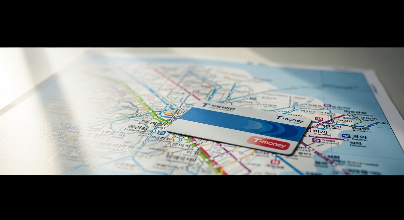 seoul subway map t-money card