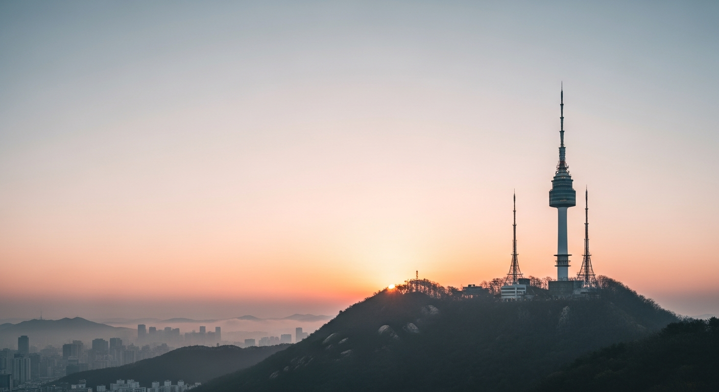 n-seoul-tower-morning-view