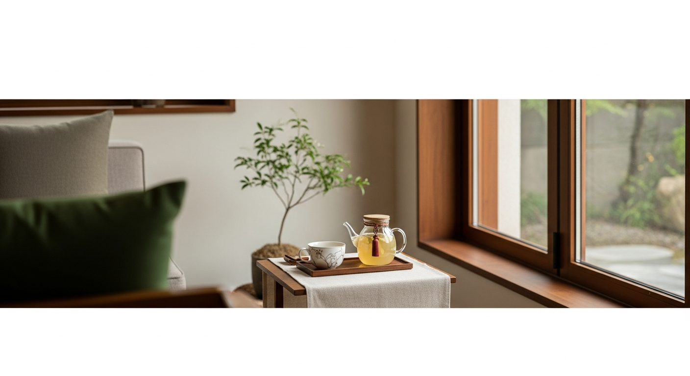 korean wellness cafe retreat