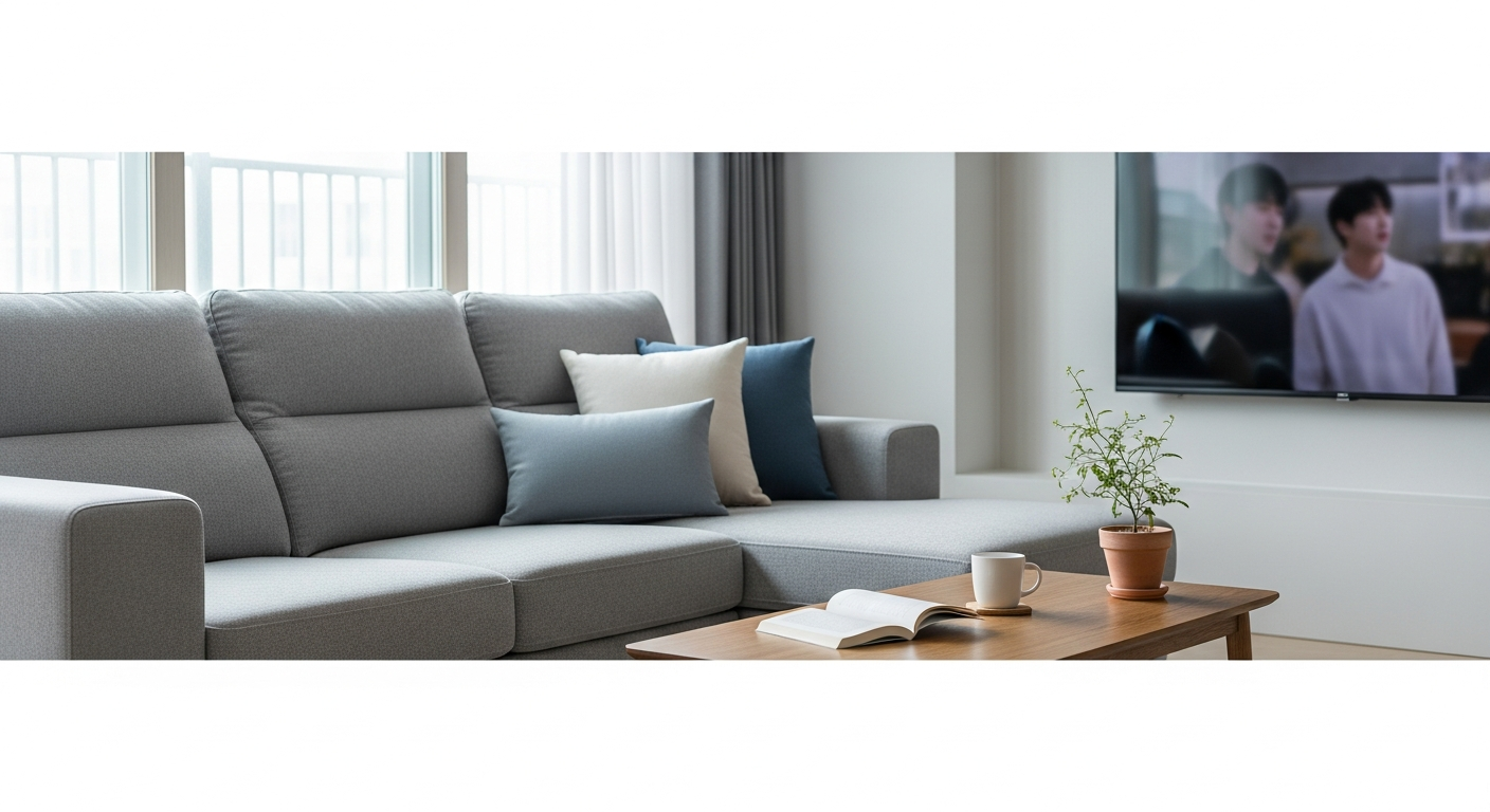 korean drama scene modern apartment
