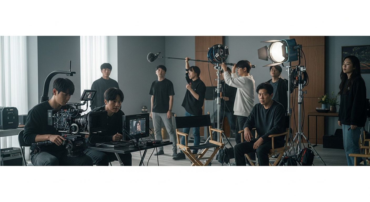 korean drama film crew production