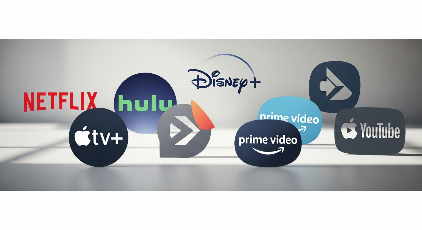streaming platform logos tv