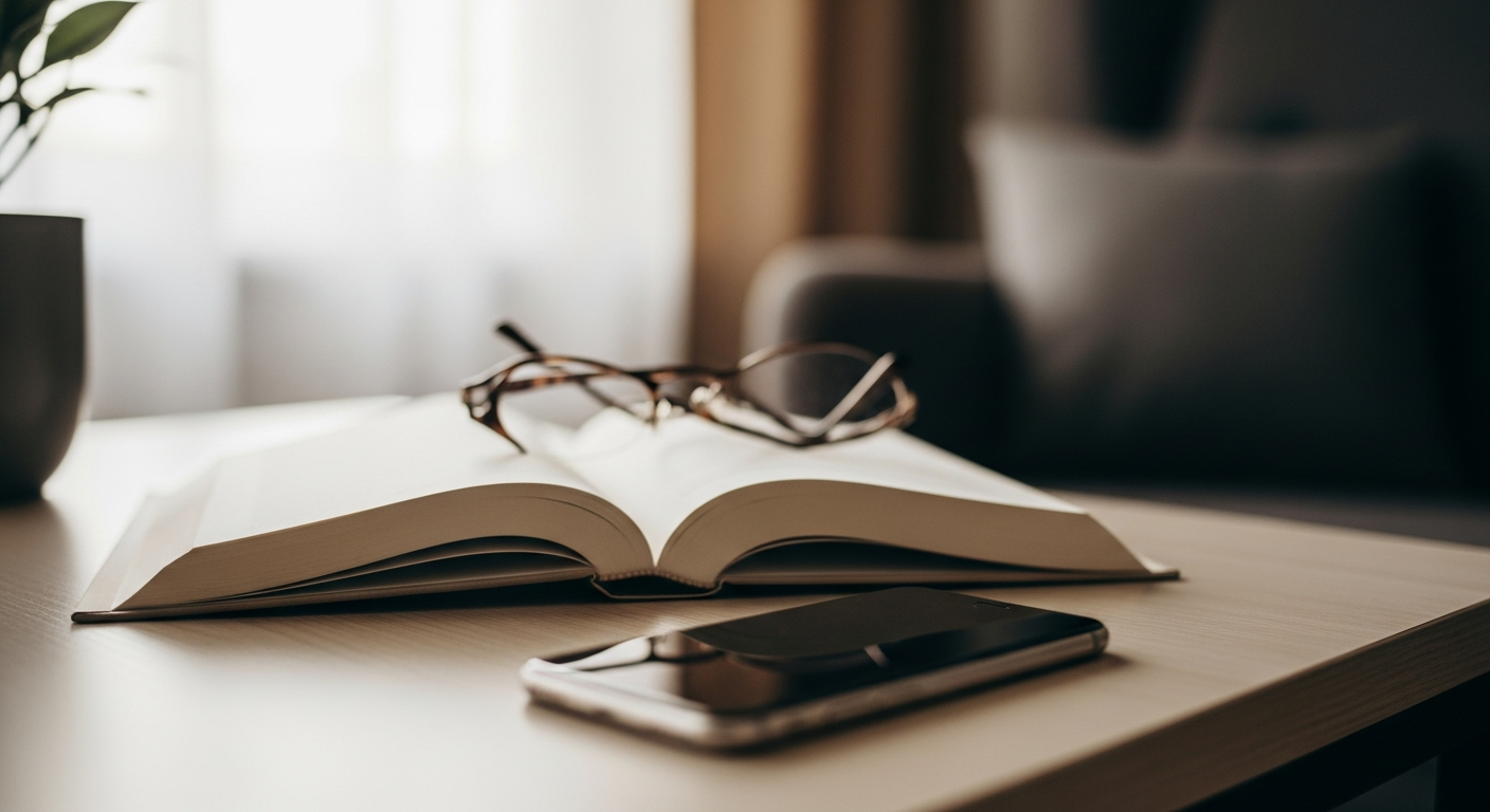 phone notifications off quiet reading