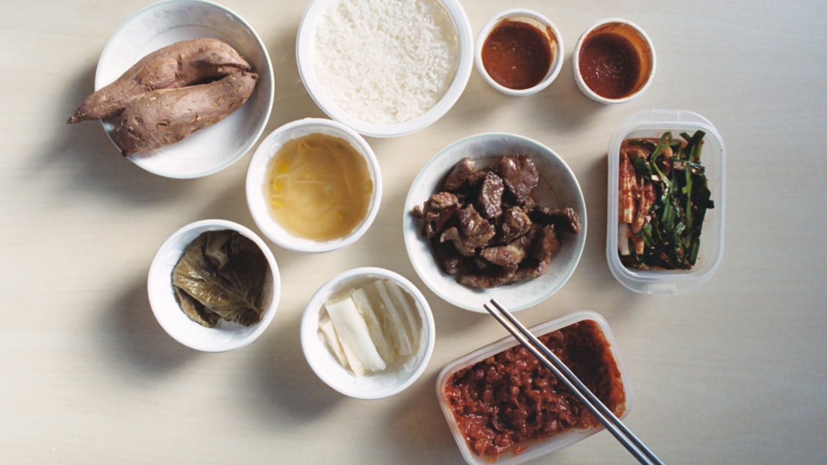 home cooking Korean food ingredients