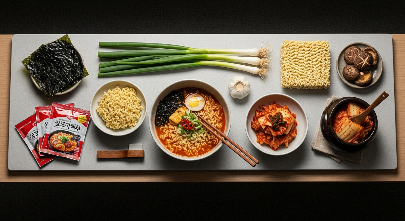 korean ramen kimchi export