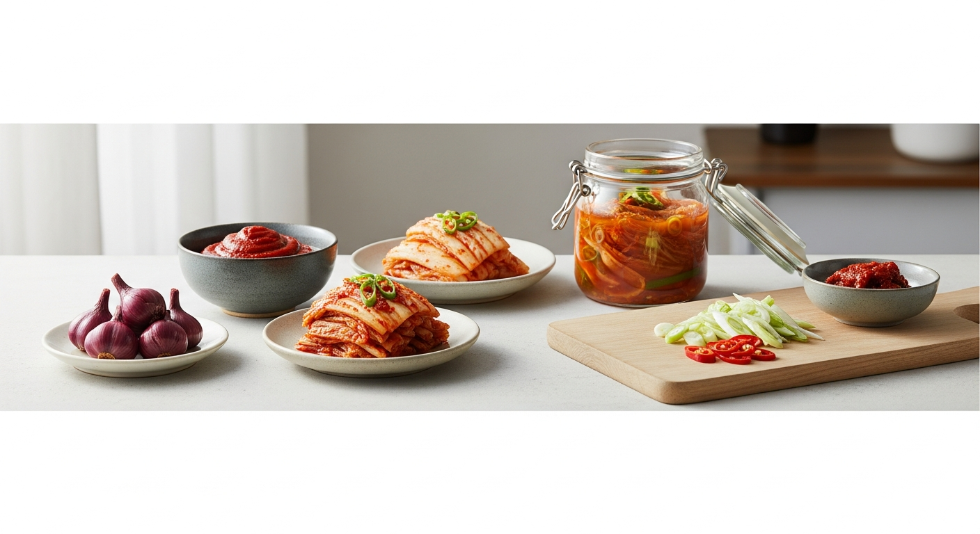 korean food fermented flavor