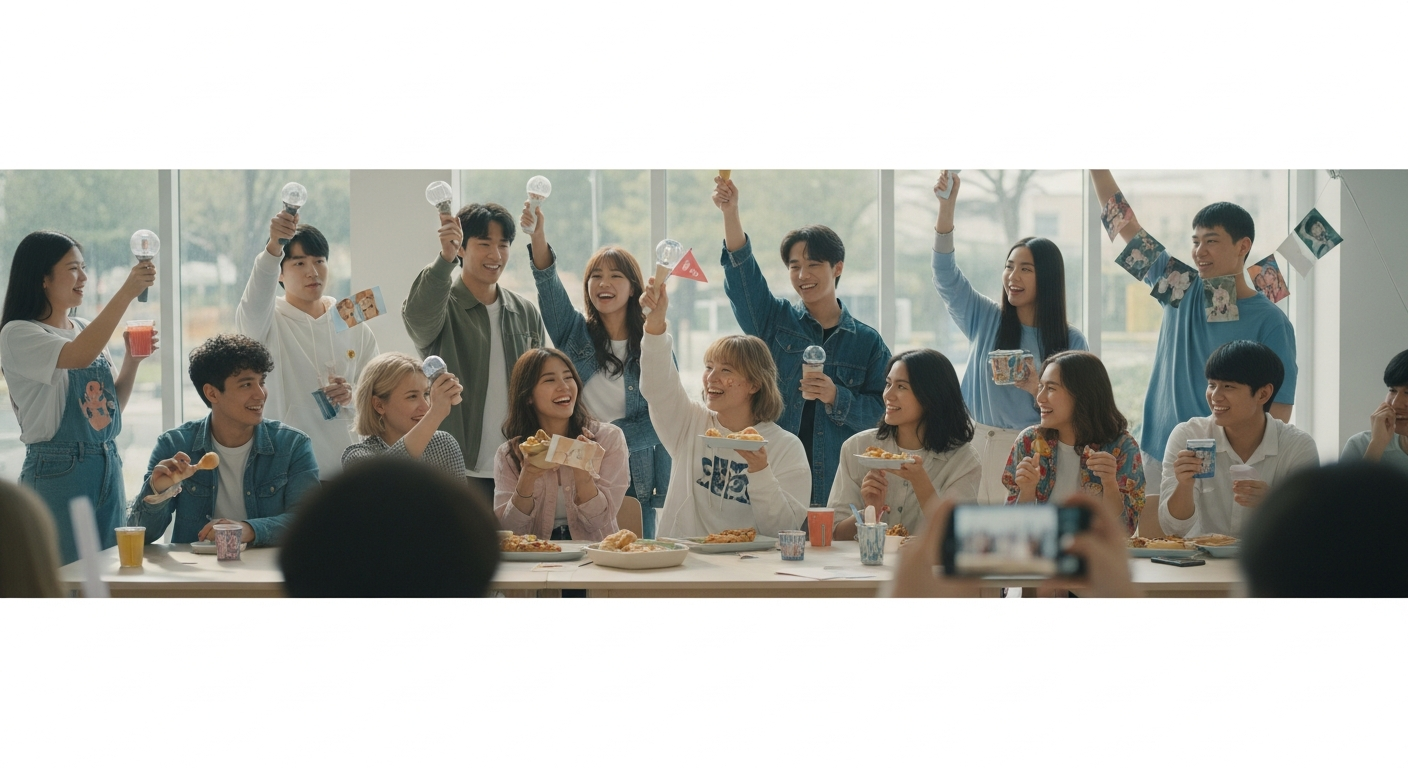 kpop fan community celebration