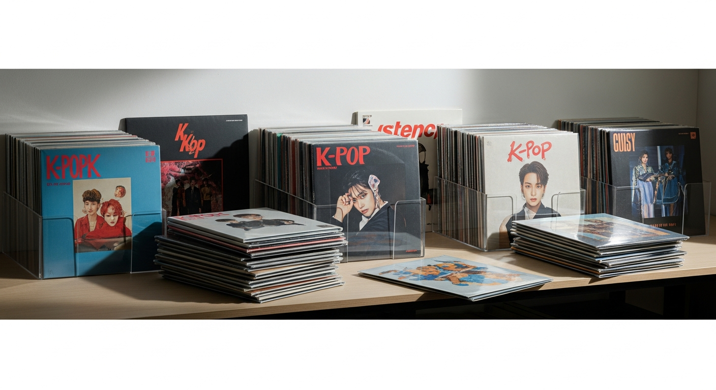 kpop album collection vinyl