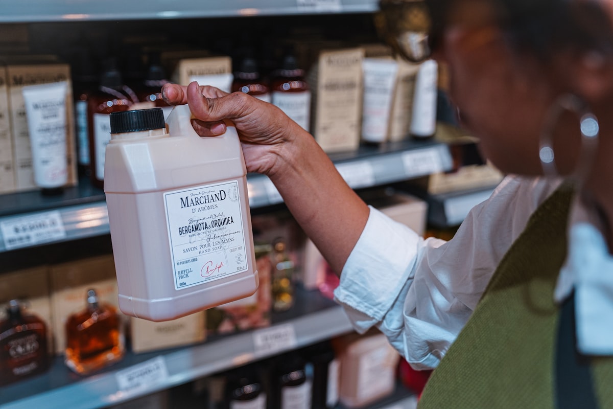 skincare ingredient label reading