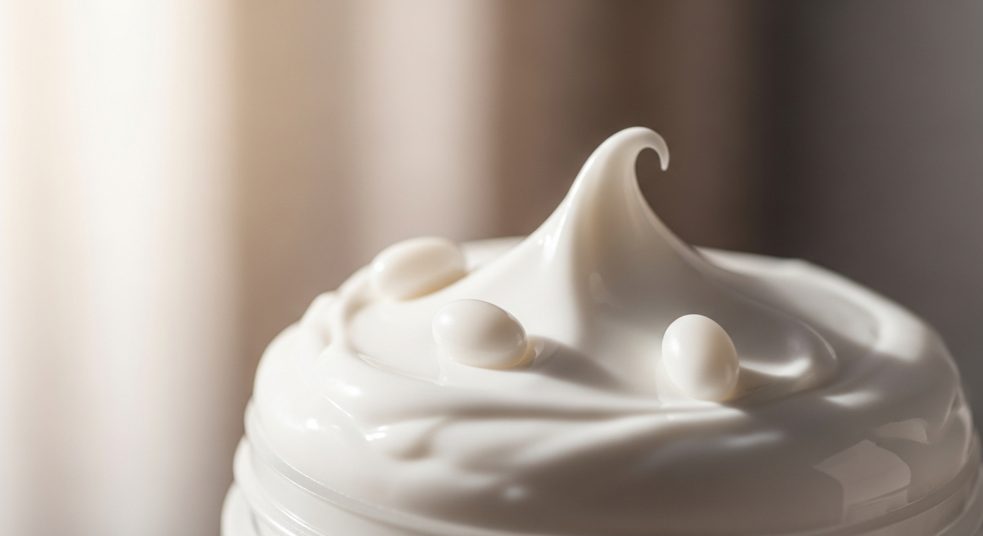 skin barrier cream moisturizer closeup