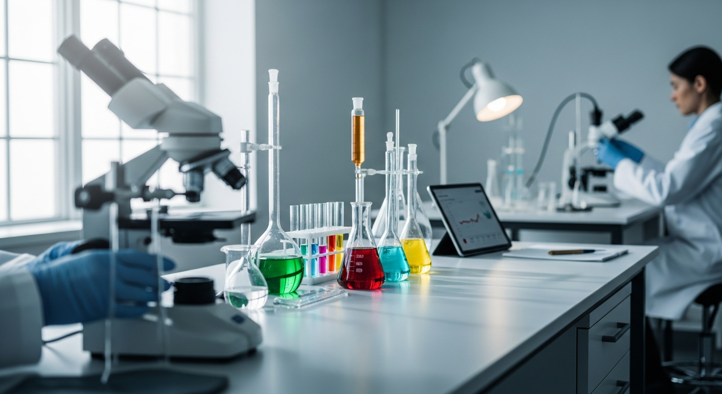 cosmetics laboratory research