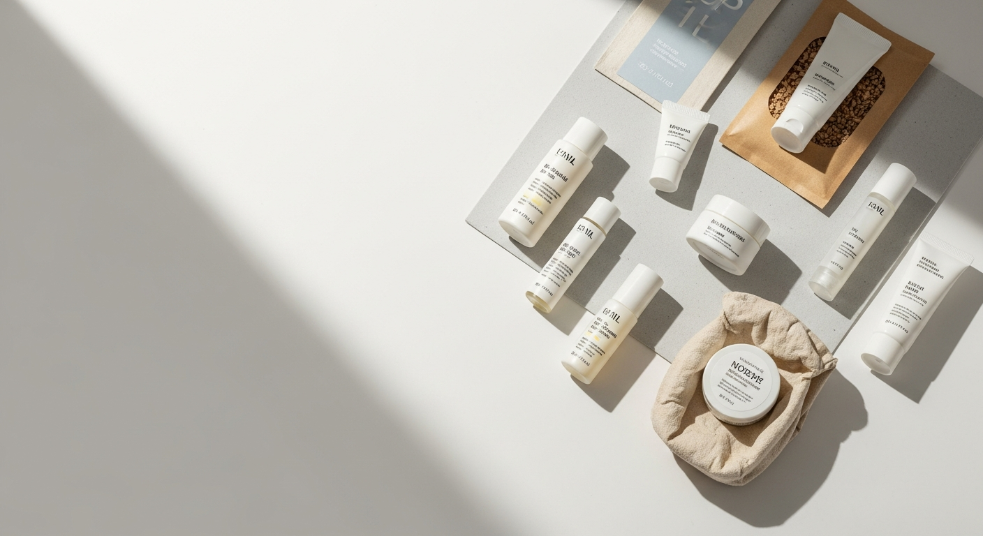 korean skincare gift set minimalist