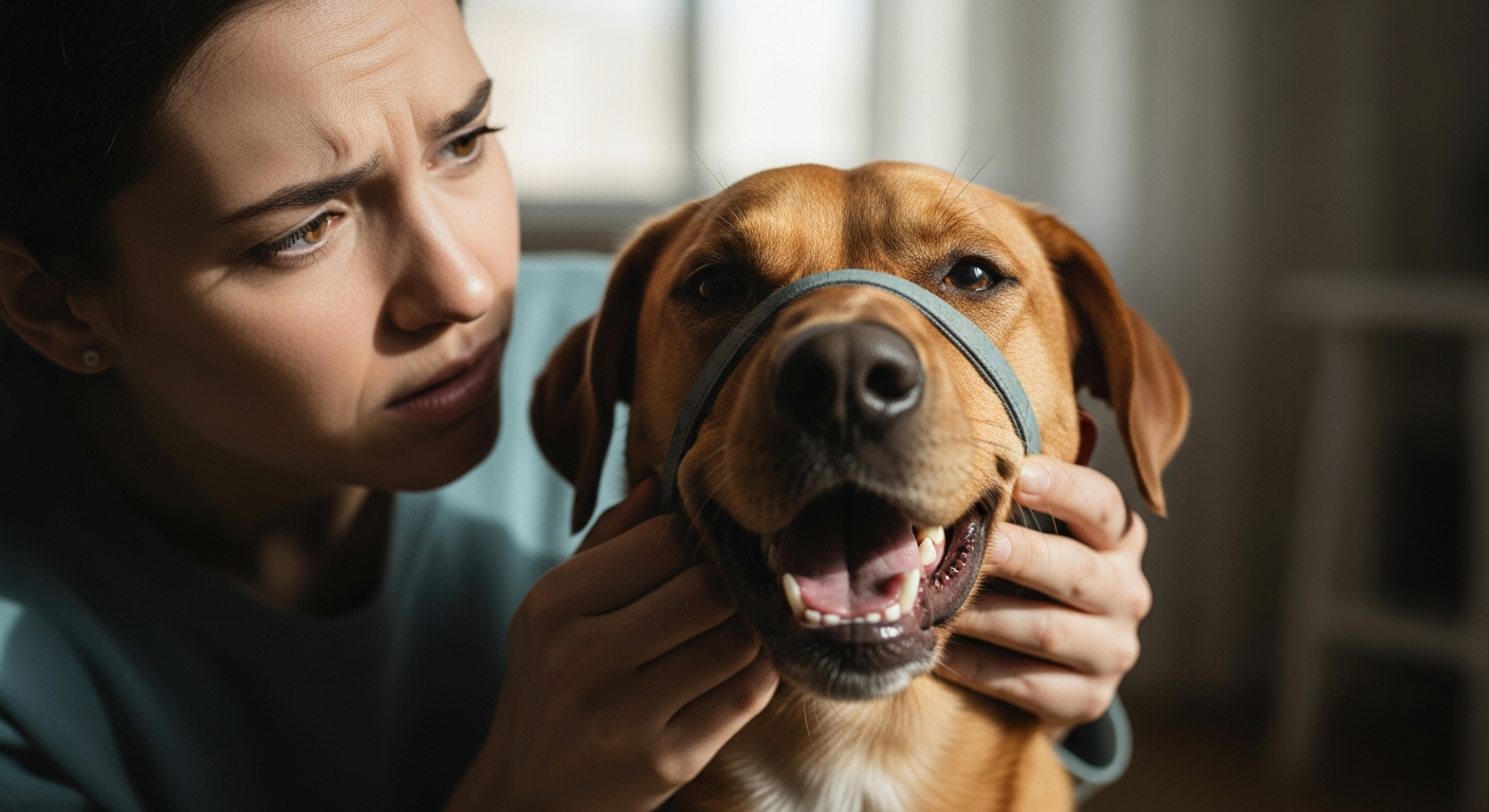 dog bad breath concern owner