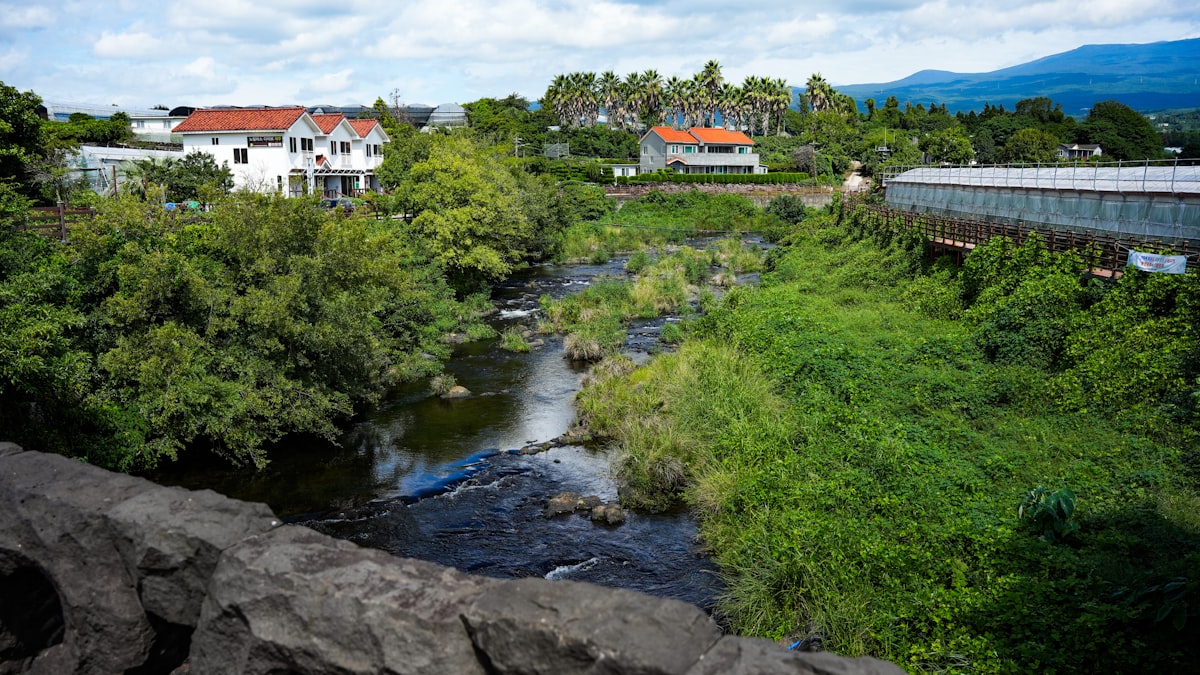 Korea countryside scenic landscape