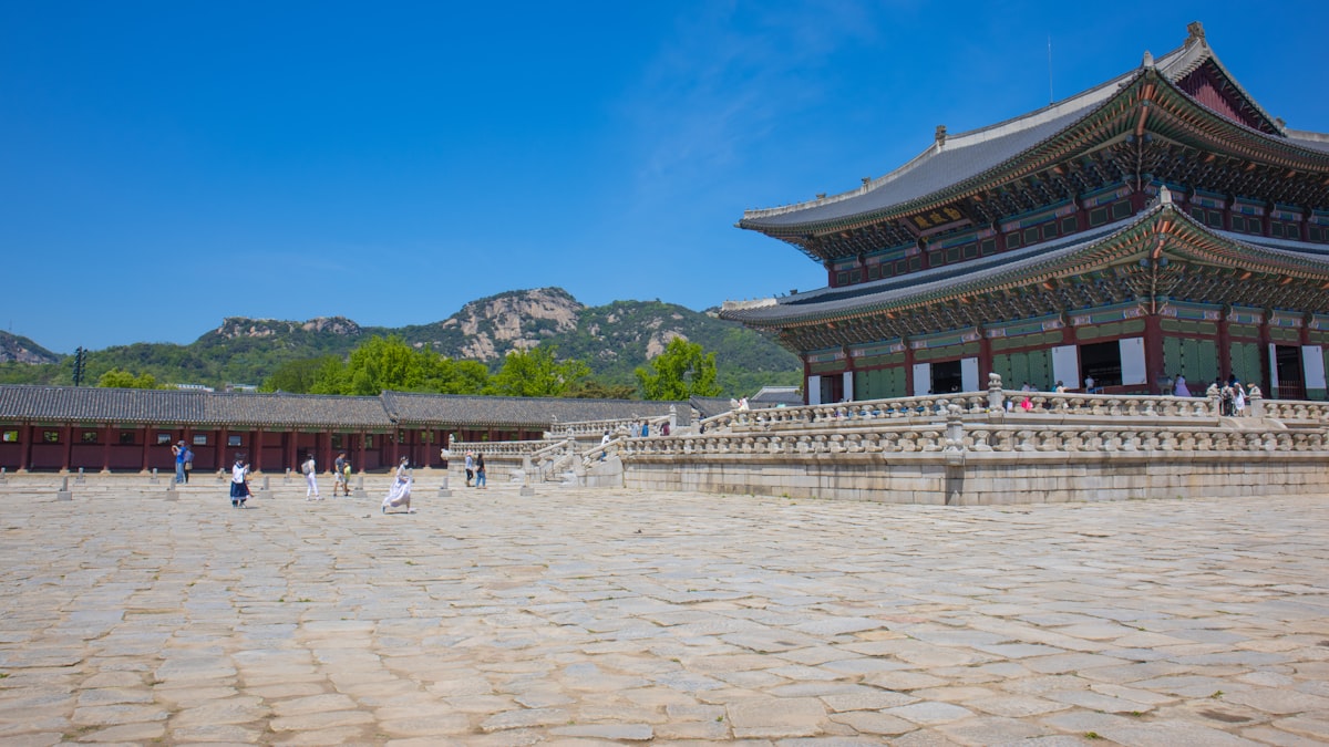 budget travel planning notebook Korea