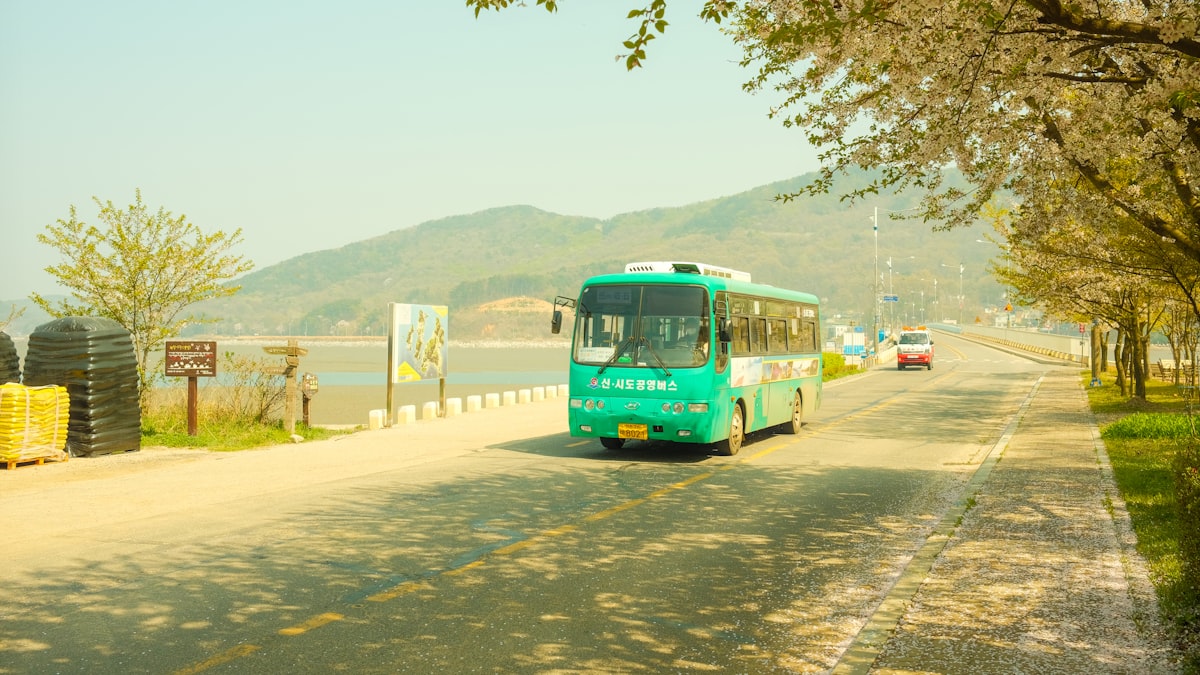 travel route map Korea