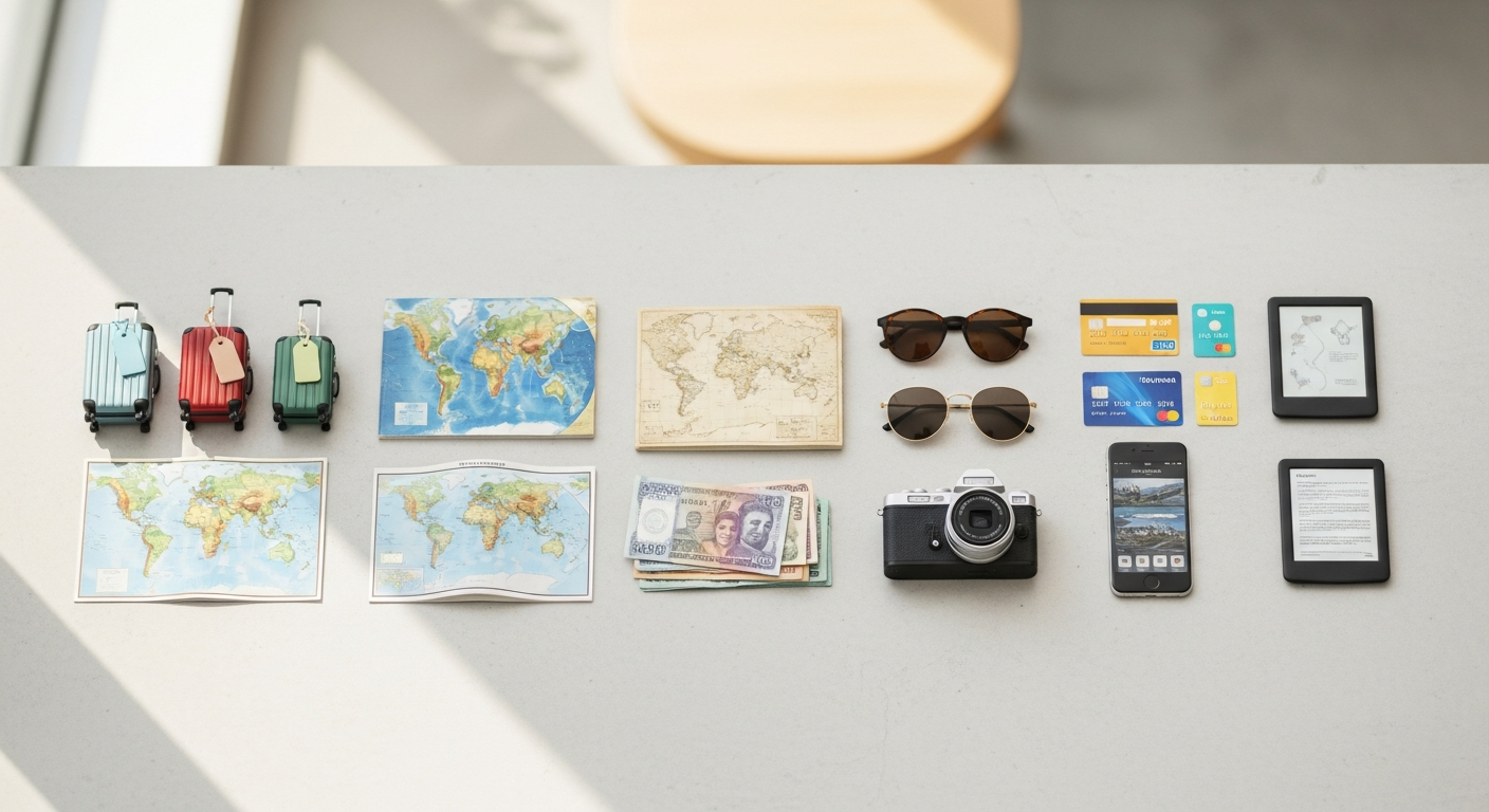 travel comparison chart