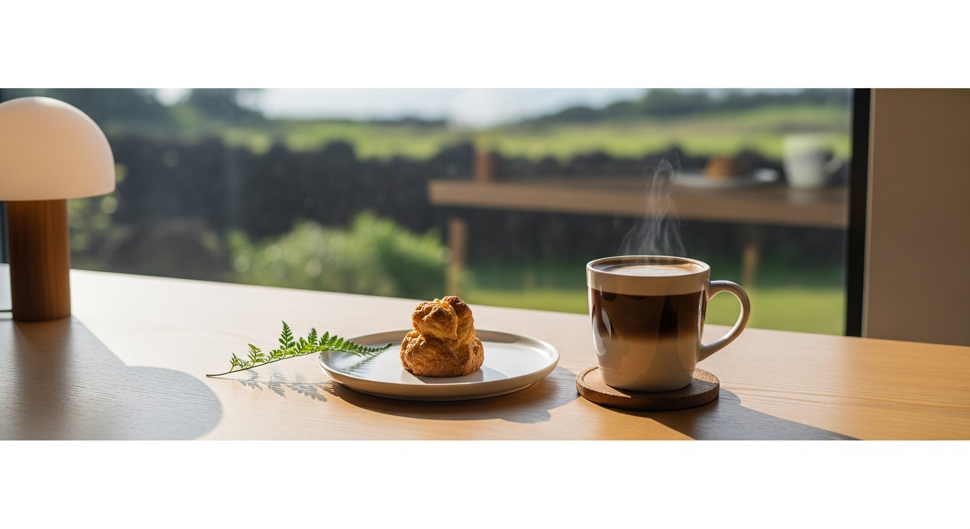 jeju cafe morning coffee