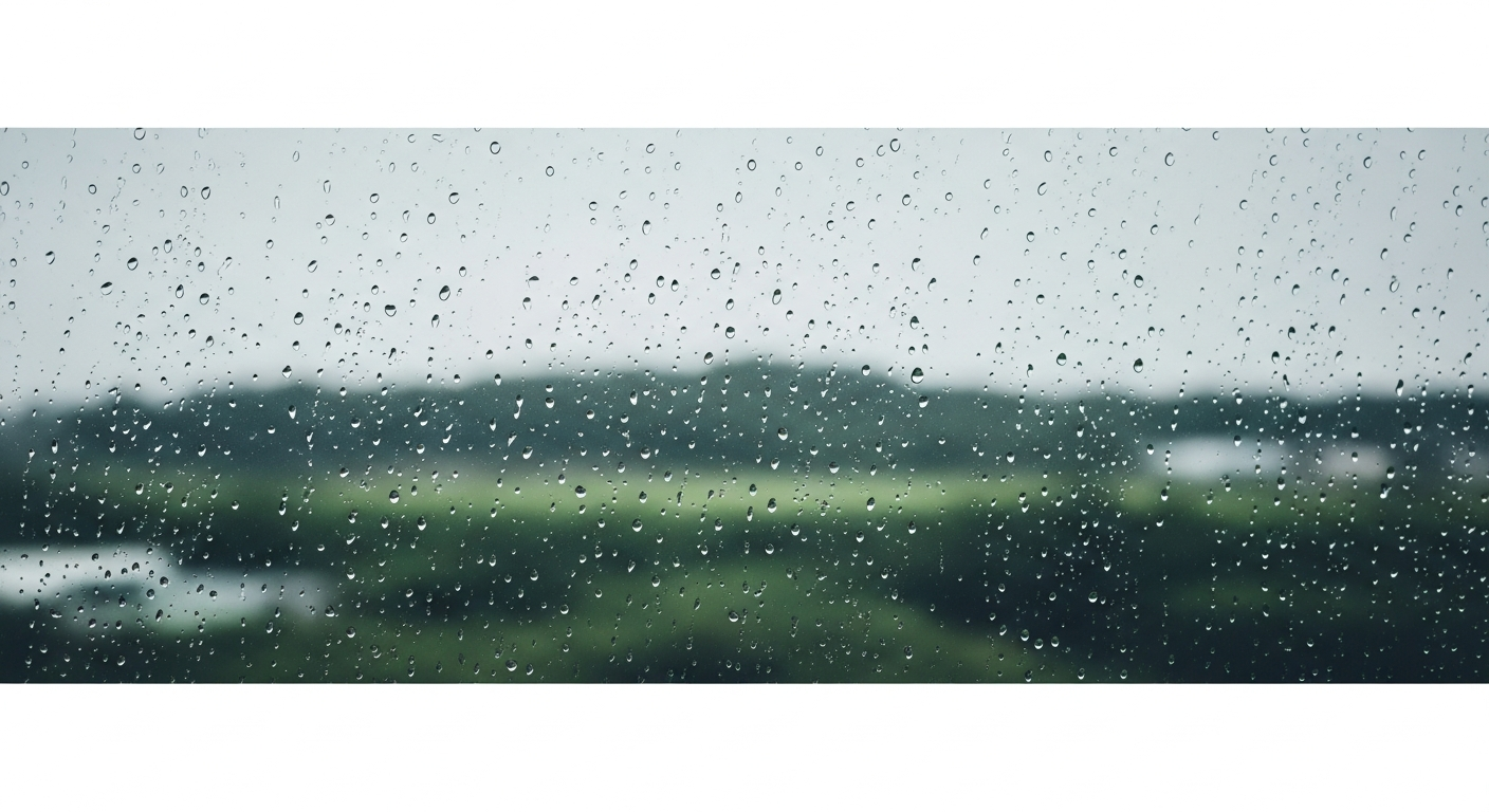 jeju rainy day window