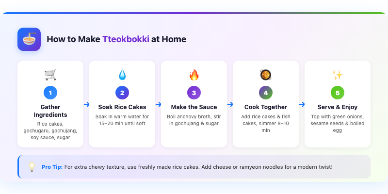 How to Make Tteokbokki at Home: A Step-by-Step Guide