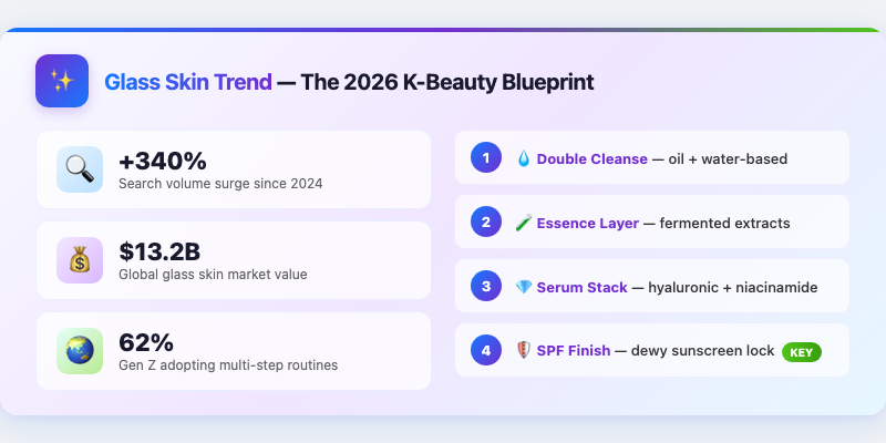 Understanding the Glass Skin Trend in 2026