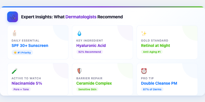 Expert Insights: What Dermatologists Recommend
