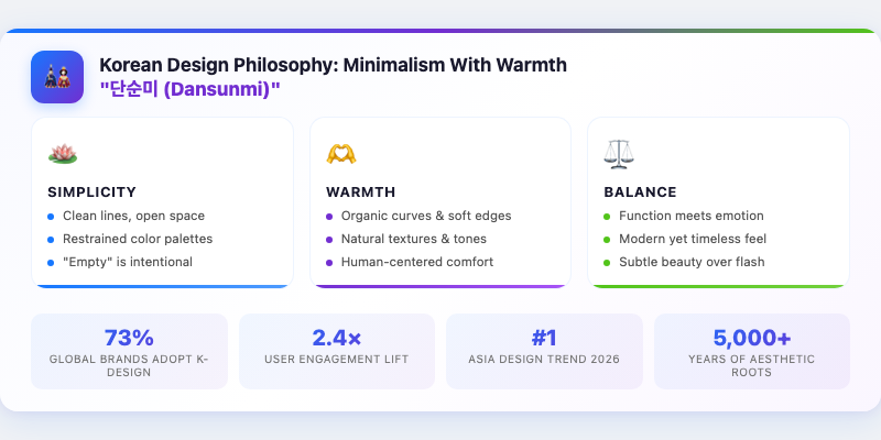 Korean Design Philosophy: Minimalism With Warmth (