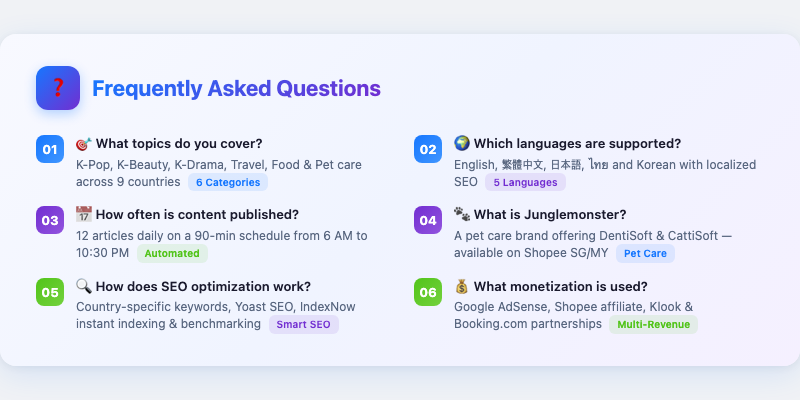 Frequently Asked Questions