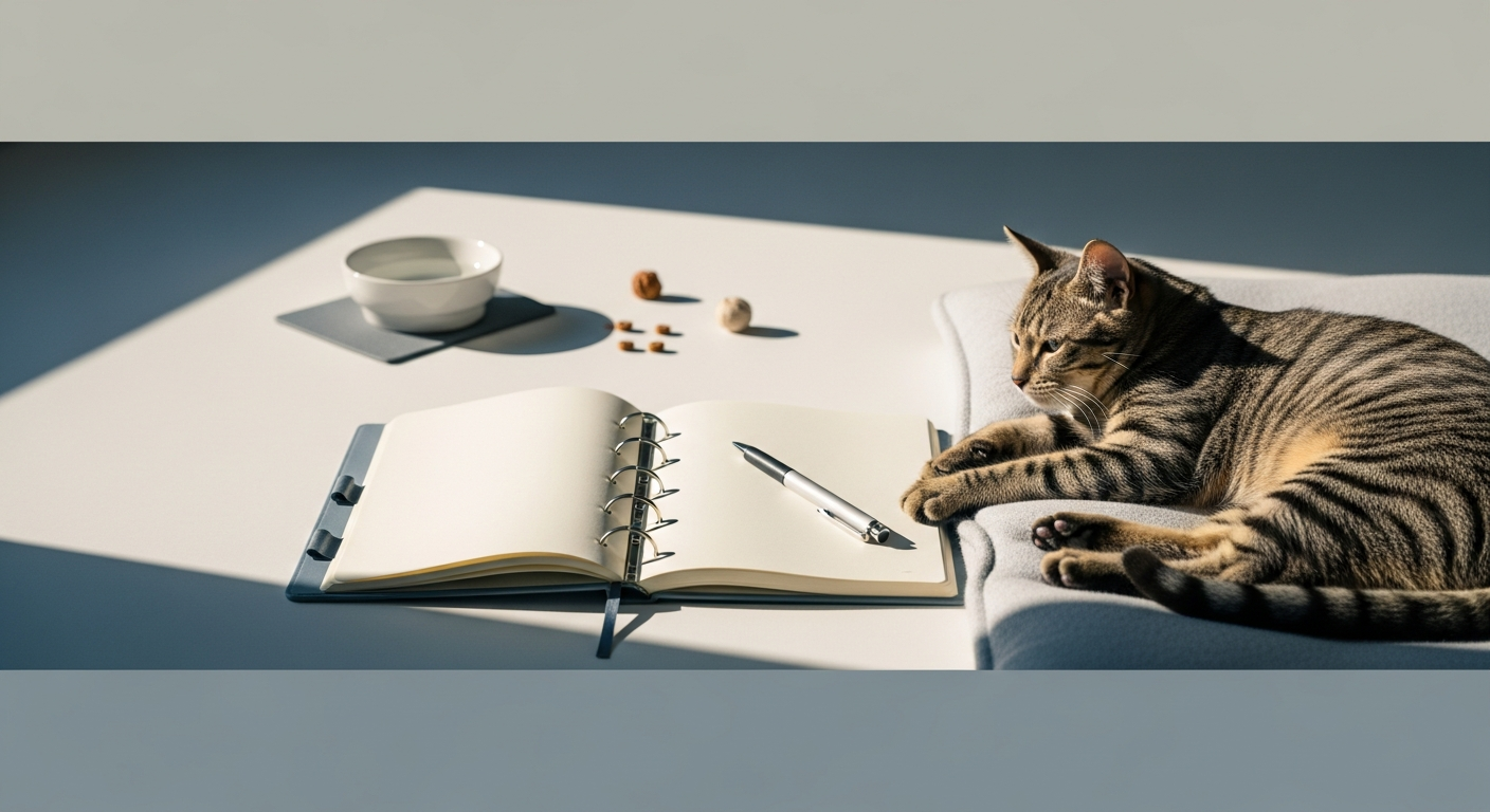 cat health tracking journal