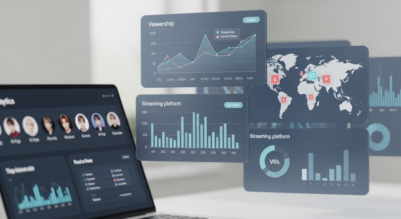 k-pop content streaming dashboard analytics 2026