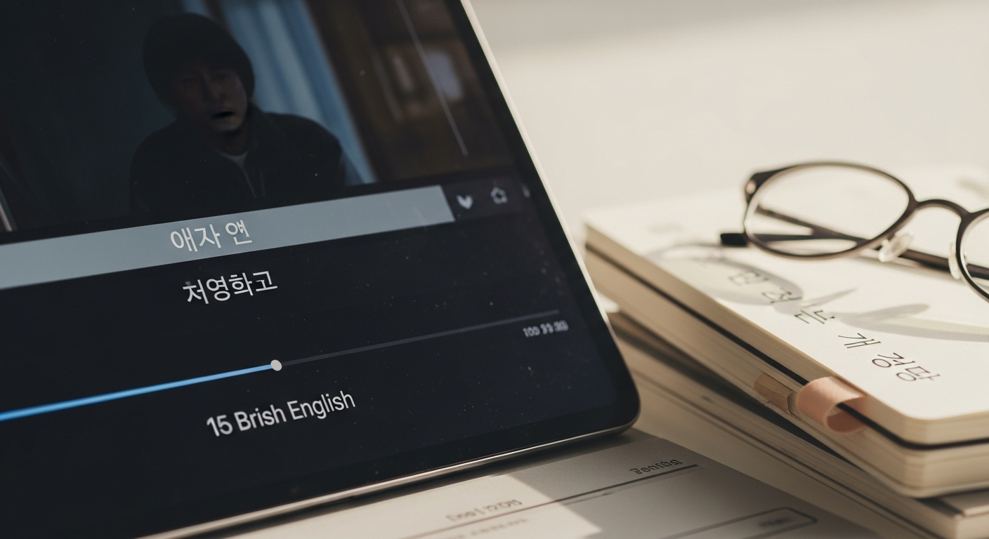 fan subtitle translation comparison korean english