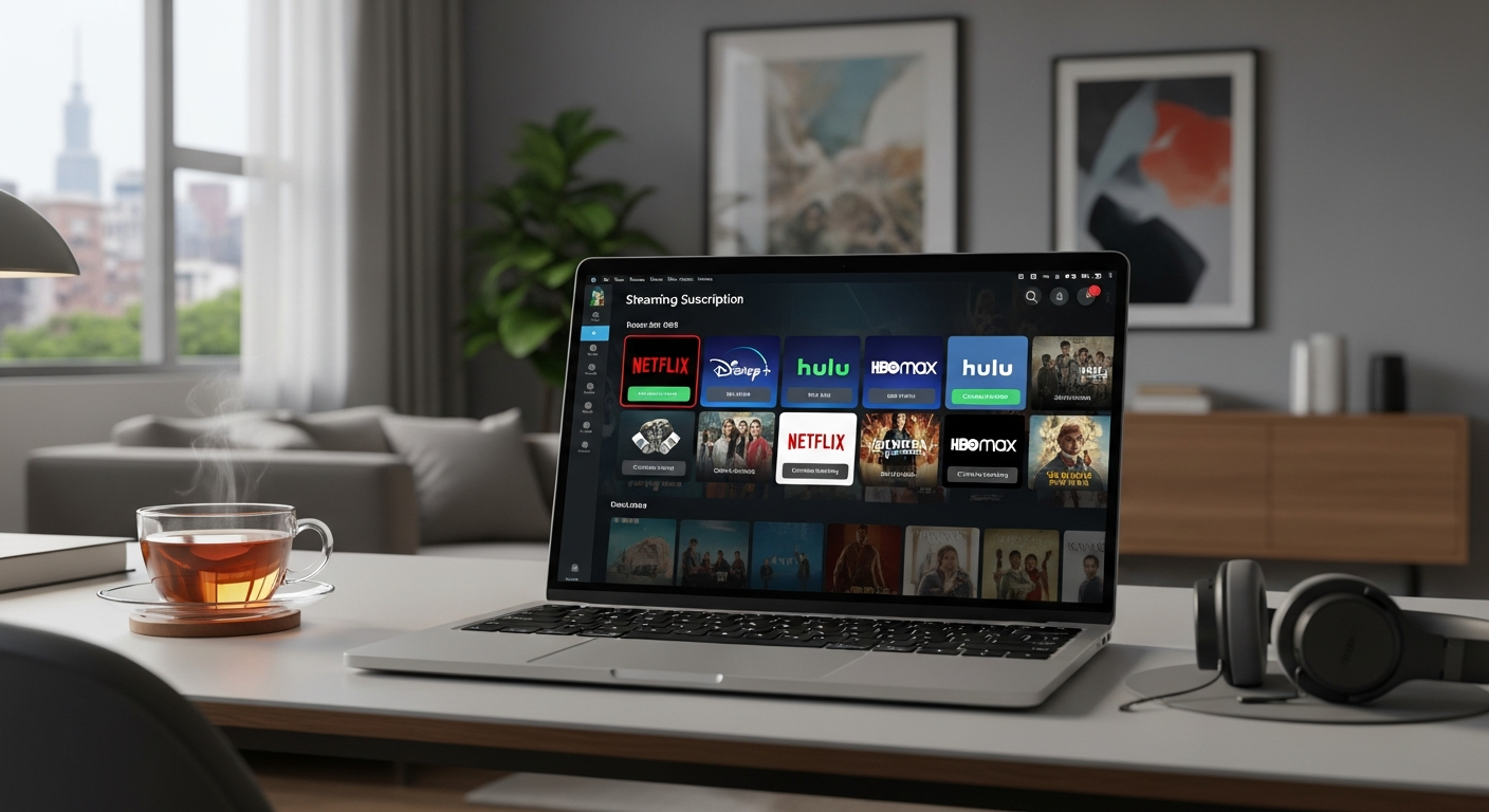 streaming subscription dashboard taipei apartment