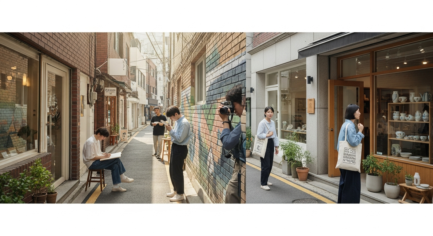 mangwon dong neighborhood seoul young creators