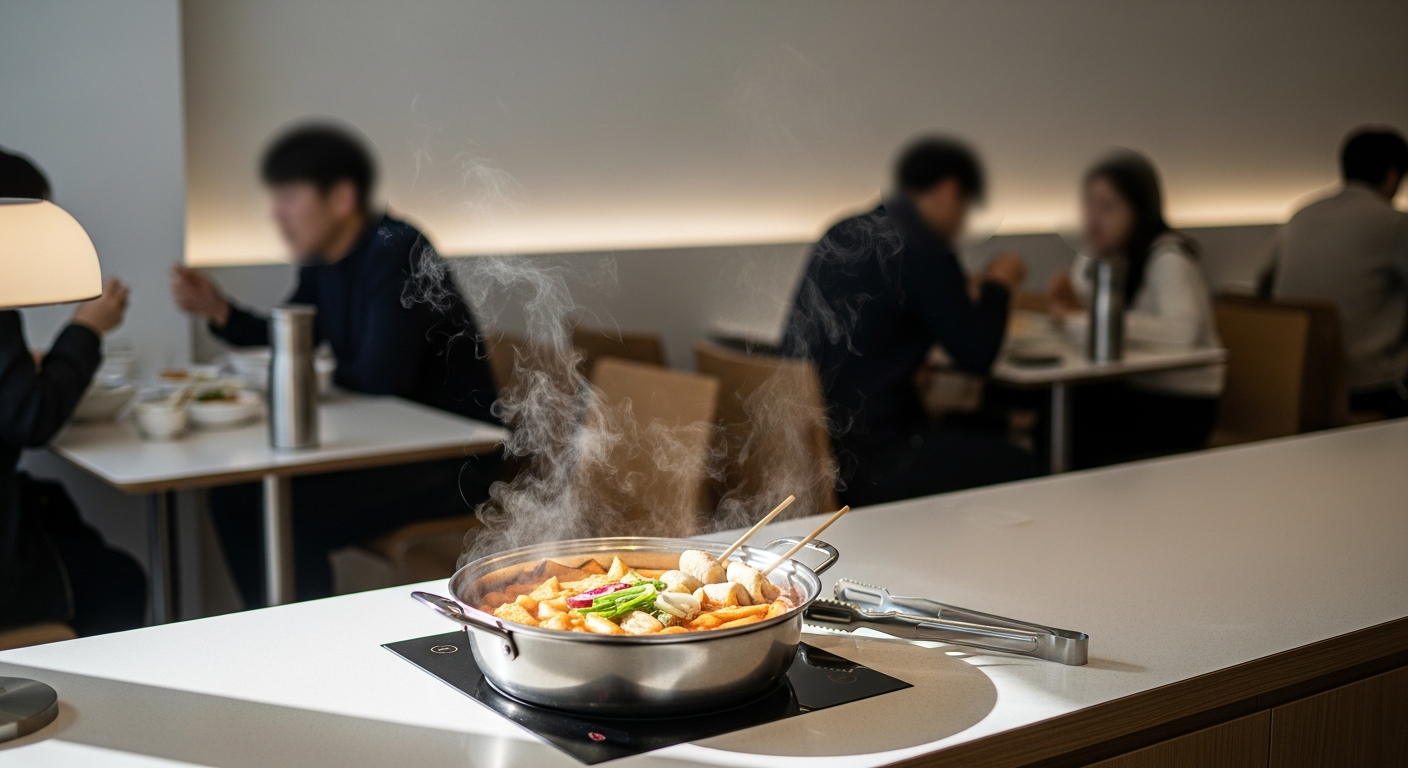 haeundae food alley korean tteokbokki shop