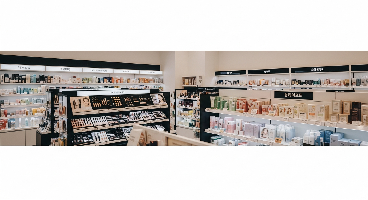 olive young seoul forest store korean cosmetics