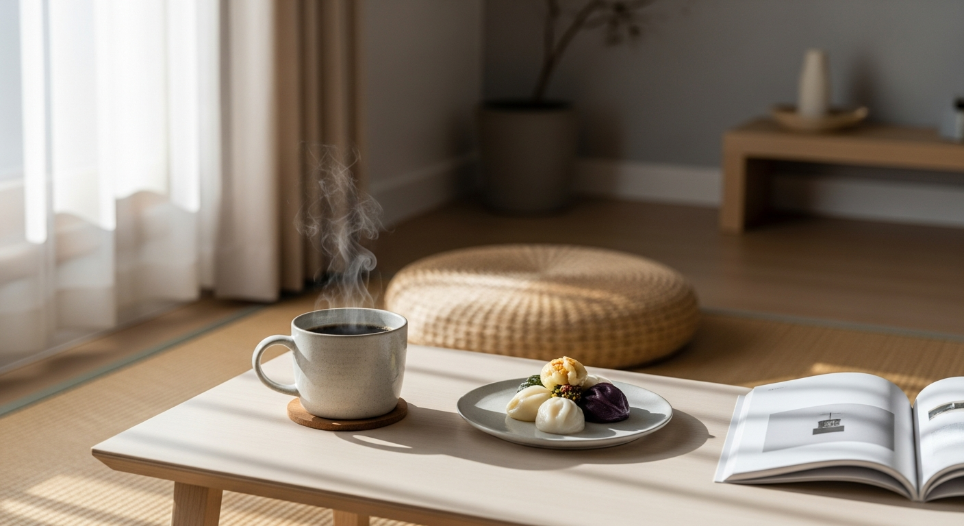 morning coffee korean home
