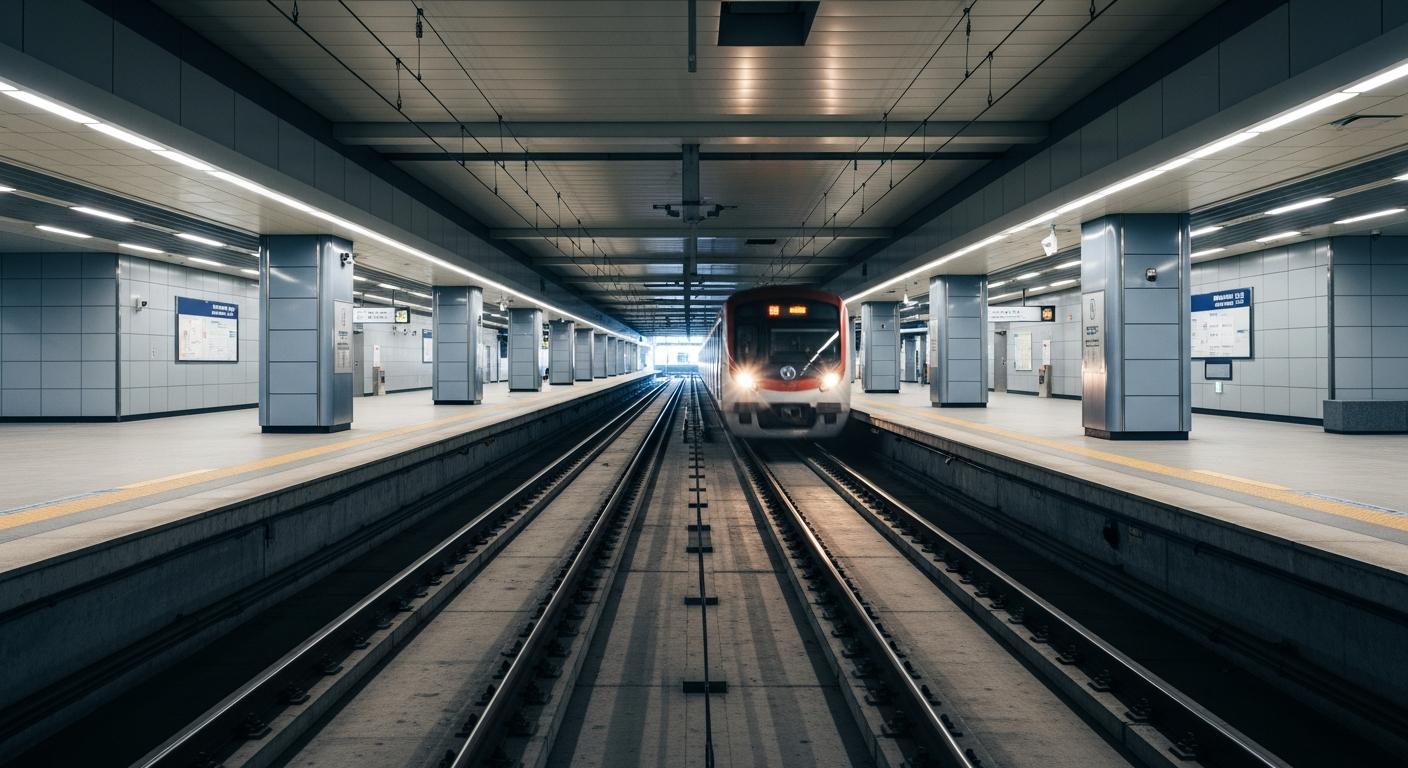 Seoul subway airport railroad