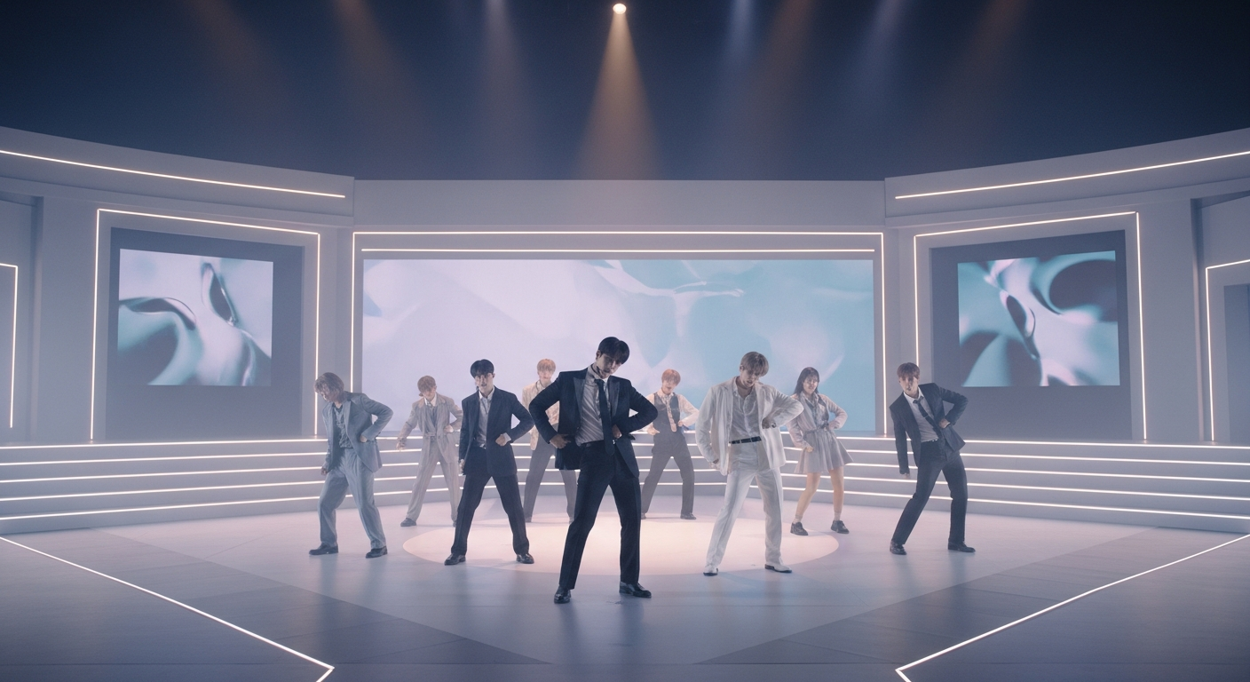 kpop comeback showcase stage