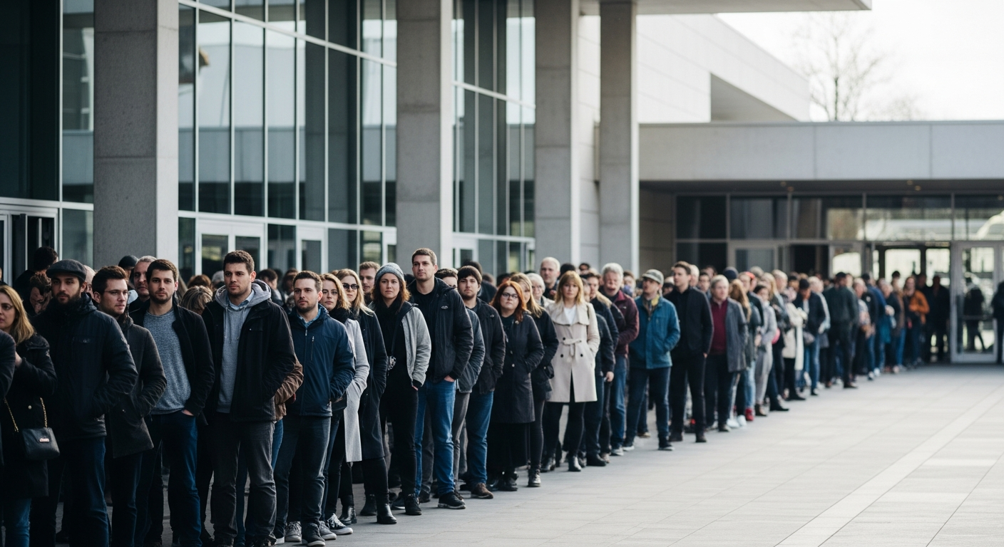 concert ticket queue